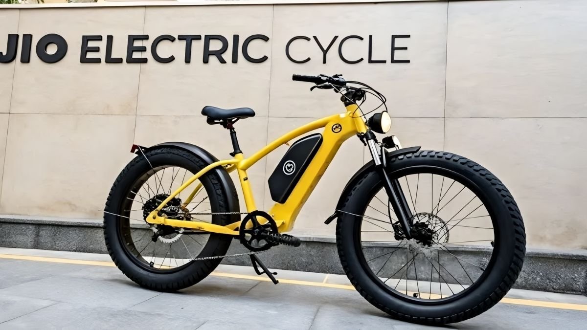 Jio electric cycle, Jio electric bike, Jio cycle price, Jio e bike launch, Affordable electric cycle, Jio 180km range cycle, Smart safety electric bike, Electric cycle under 500, Best budget electric cycle, Jio mobility solutions,