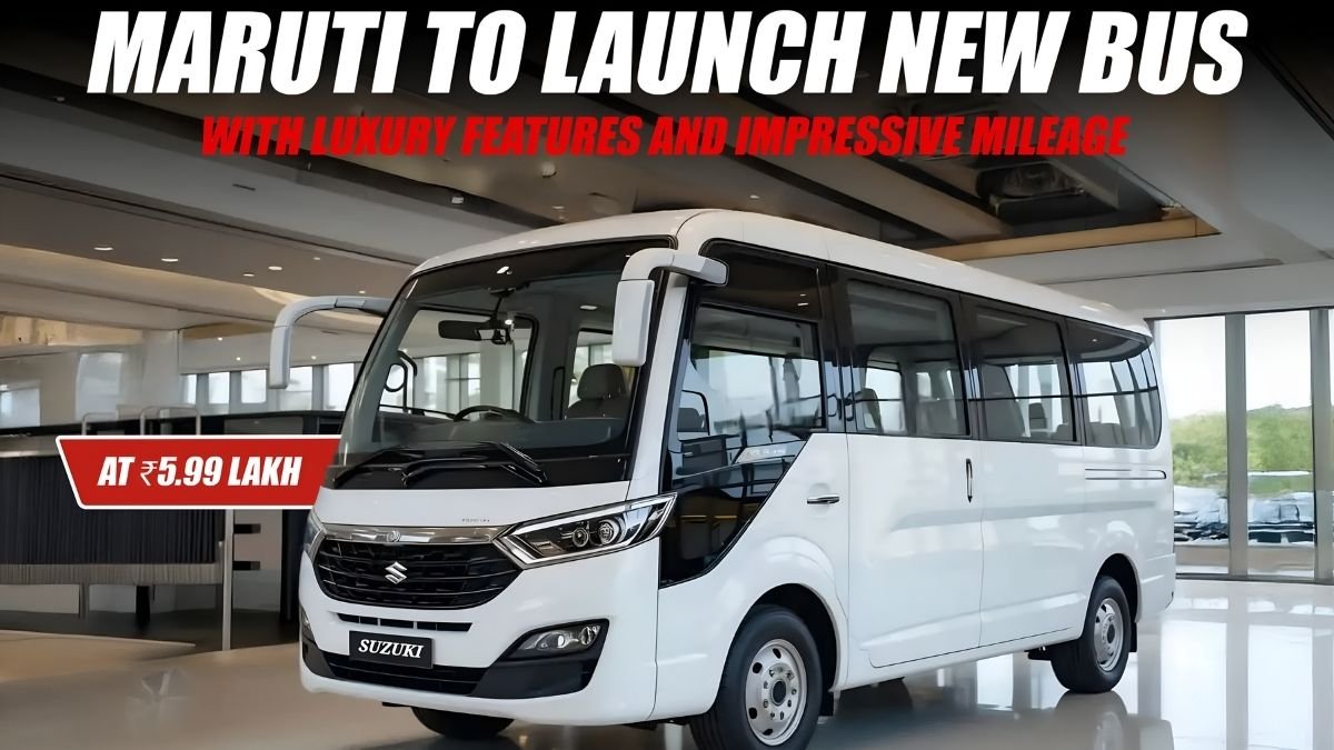 Maruti Luxury Bus, Maruti Bus Price, Affordable Luxury Bus, Fuel Efficient Bus India, Maruti Bus Launch 2025, Budget Luxury Bus, Maruti New Vehicle, Maruti Commercial Bus, Maruti Bus Features, Best Mileage Bus,