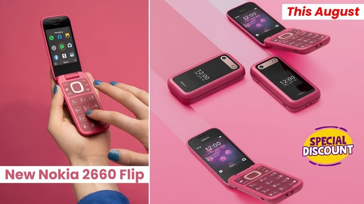 Nokia 2660 Flip, Nokia flip phone 2025, Nokia retro mobile, Nokia 2660 launch, Nokia classic flip phone, Nokia keypad phone, Nokia retro design, Nokia new phone 2025, Nokia 2660 Flip specs, Nokia feature phone,